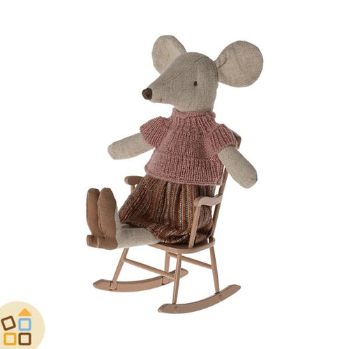 Sedia a Dondolo per Topini, Crema