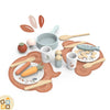 Set Pranzo con Cibo Giocattolo