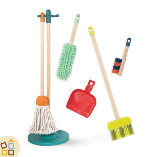 Set di Pulizia in Legno