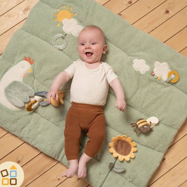 Tappeto Bambini Tappeto Gioco Morbido Sprouts 180x120cm Per