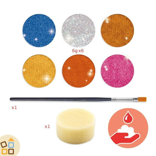 Pittura Viso - Colori Glitter