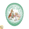 Uovo di Pasqua Peter il Coniglio, Amici (12 cm)