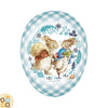 Uovo di Pasqua Peter il Coniglio, Coniglietti (12 cm)