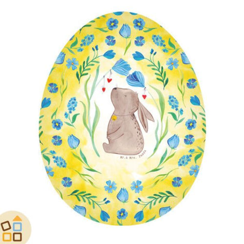Uovo di Pasqua Coniglio (15 cm)