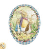 Uovo di Pasqua, Papà e Coniglietti (18 cm)