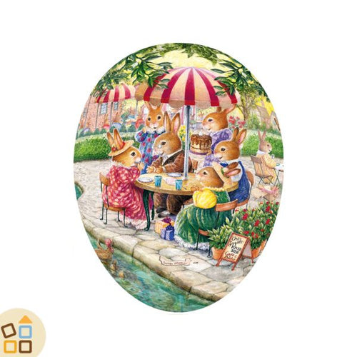 Uovo di Pasqua, Festa in Famiglia (18 cm)