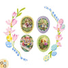 Uovo di Pasqua, Festa in Famiglia (25 cm)