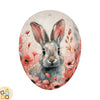 Uovo di Pasqua Coniglio, Rosa (15 cm)