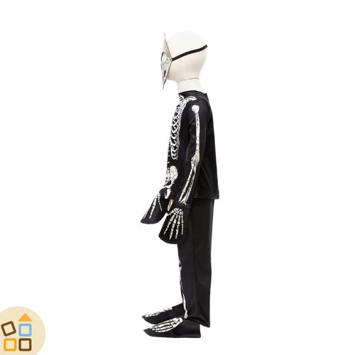 Costume Scheletro Fosforescente