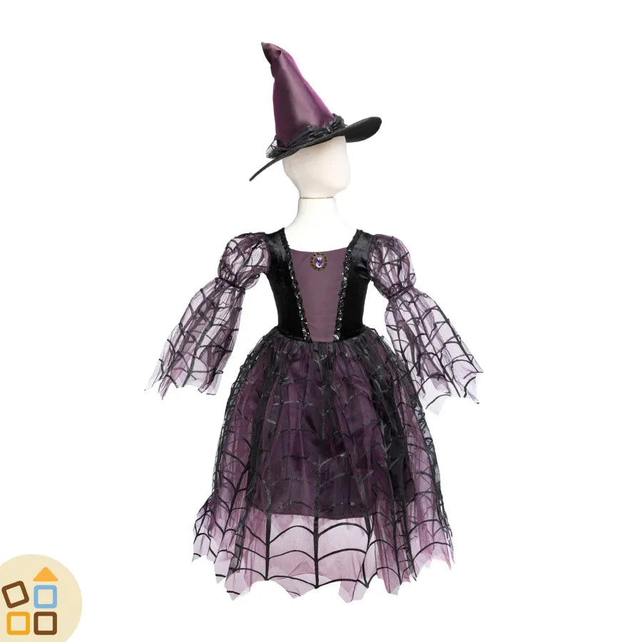 vestito-strega-viola-bambina-costume-halloween-great-pretenders-ametista