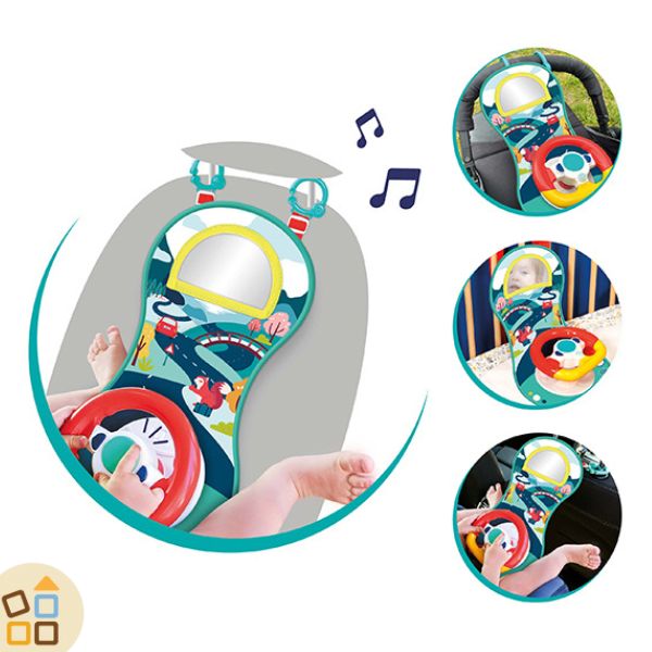Volante Bambini, Giocattolo Attività da Auto, da appendere (+18