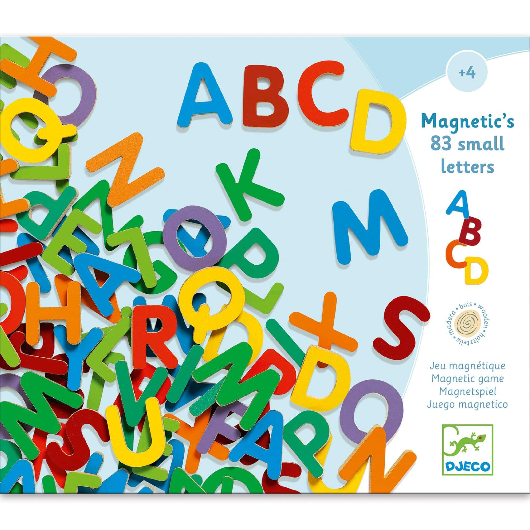 Lettere Magnetiche in Legno - Imparo l'Alfabeto - Gioco Educativo – cgEdù -  Centro Gioco Educativo