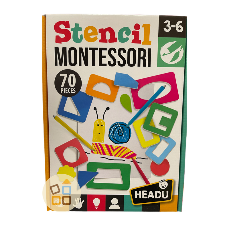 Stencil Montessori - Headu