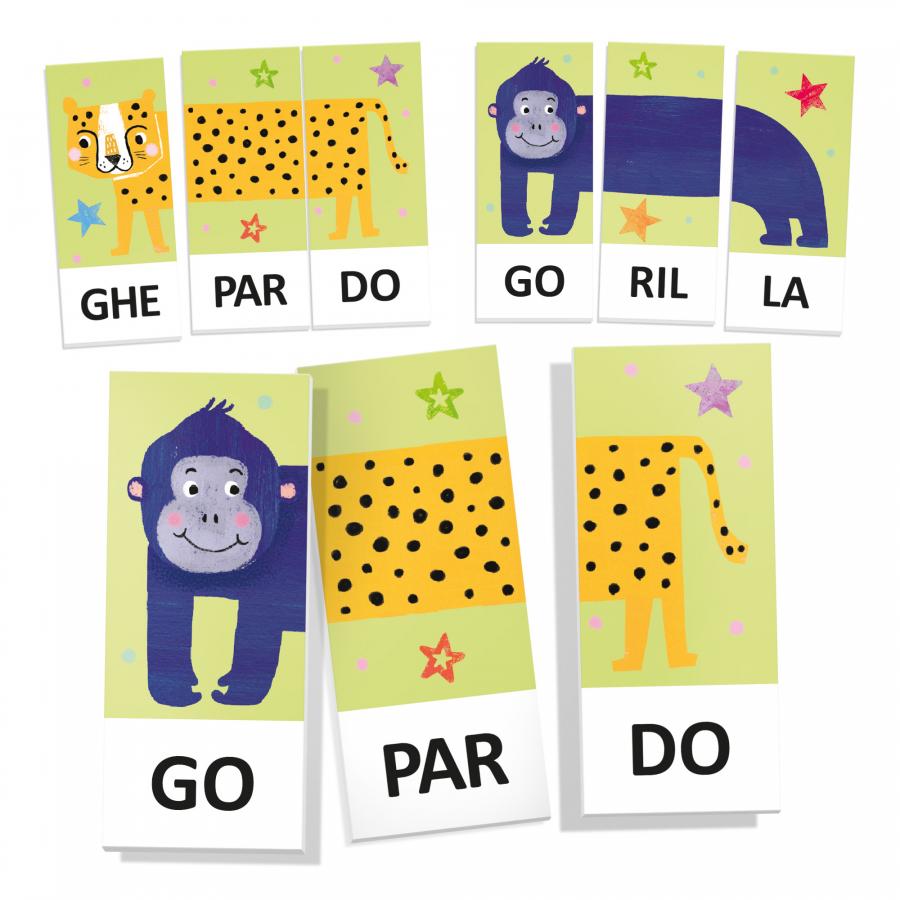 Headu, Fantasillabe - Gioca con le Sillabe - Carte Illustrate, , Giochi di Società