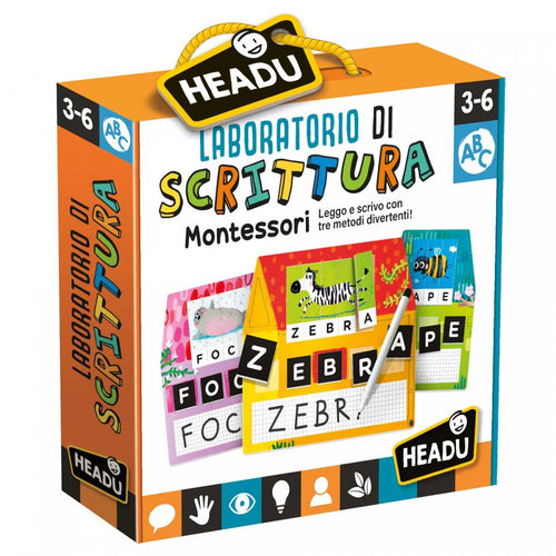 Headu, Laboratorio di Scrittura Montessori - Puzzle e Parole, , Giochi di Società