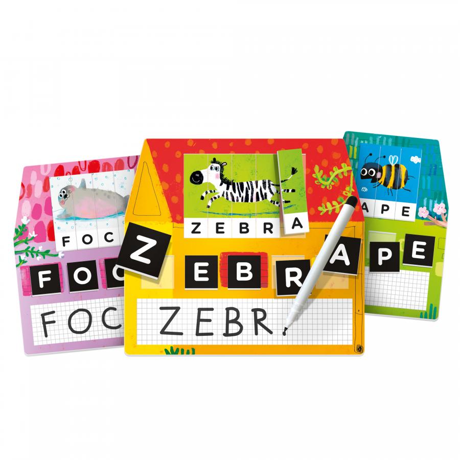 Headu, Laboratorio di Scrittura Montessori - Puzzle e Parole, , Giochi di Società