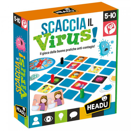 Headu, Scaccia Il Virus - Memoria e Strategia, , Giochi di Società