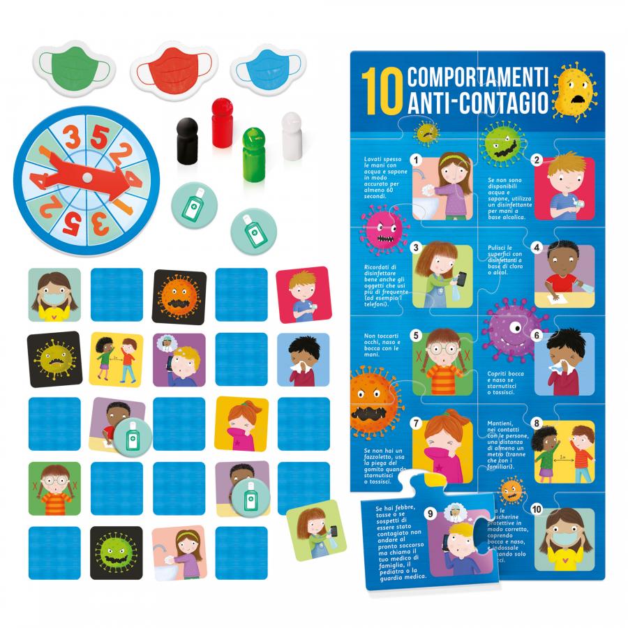 Headu, Scaccia Il Virus - Memoria e Strategia, , Giochi di Società