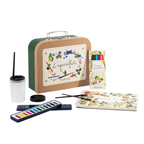 Valigetta dell'Acquerellista - Dipingi con gli Acquerelli