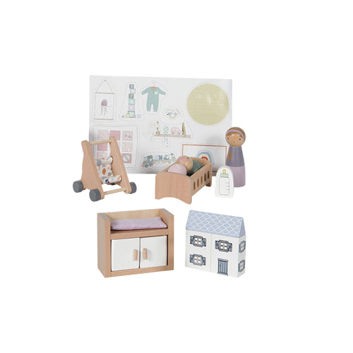 Set Nursery (asilo) - Accessori Casa delle Bambole