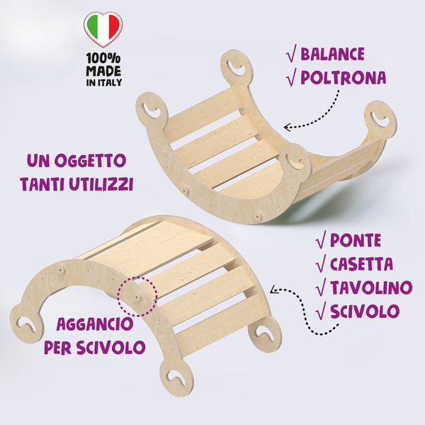 Raduga Grez Set In Legno - Colori Della Foresta - Gioco Educativo Fatto A Mano Per Stimolare Il Tuo Bambino Unisex (bambini