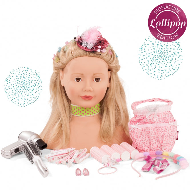 Testa Da Pettinare Testa Bambola Da Truccare E Pettinare Con