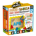 Lavagna di Sabbia Leggo e Scrivo Montessori Giochi di Società Headu c.jpg