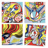 Colora con pennarelli e crea - inspired by Roy Lichtenstein