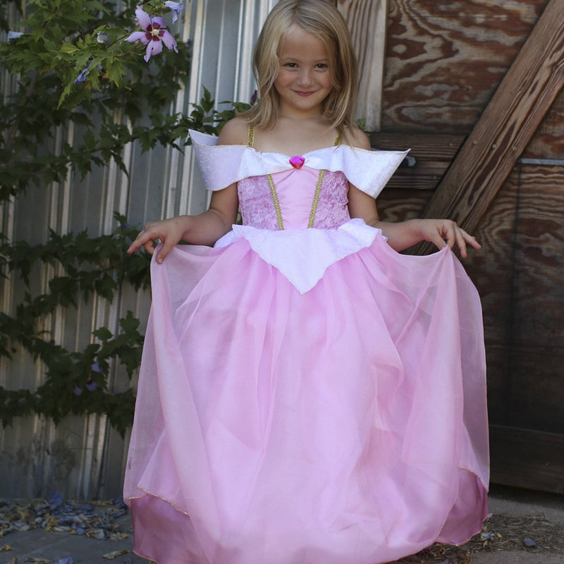 Costume da Principessa Rosa - Carnevale & Halloween (5-6 / 7-8 anni) –  cgEdù - Centro Gioco Educativo