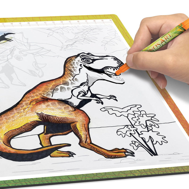 DinosArt - Tavoletta Luminosa da Ricalco - Dinosauri (+7 anni
