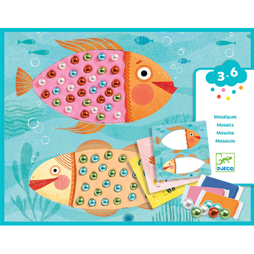 Mosaici di Perle - Kit Creativo per bambini – cgEdù - Centro Gioco Educativo