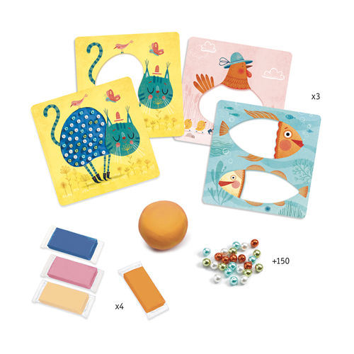 djeco-dj08930-mosaico-di-perle-pesci