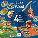 Ludo Wood - 4 giochi in 1 !