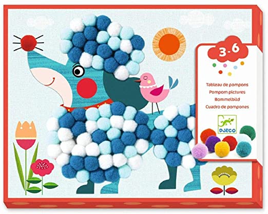 djeco-quadro-di-pompons1-dj09865-cagnolini-cgedu-centro-gioco-educativo