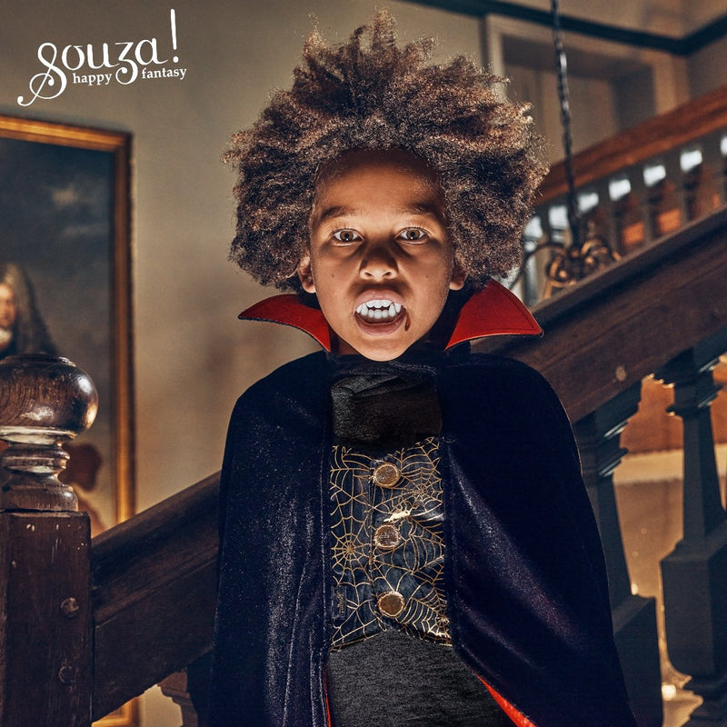 Costume Dracula Vampiro per Bambini - Halloween e Carnevale – cgEdù -  Centro Gioco Educativo