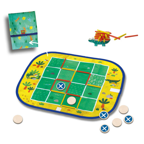 Wrap & Go - Set di Giochi da Viaggio 3in1