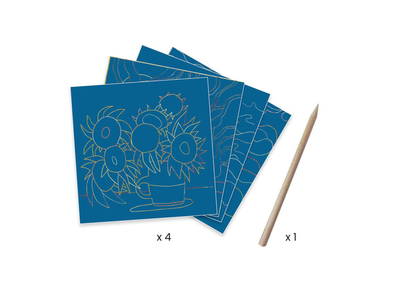 Scratch Art - inspired by Van Gogh - manualità creativa (5-99 anni) – cgEdù  - Centro Gioco Educativo