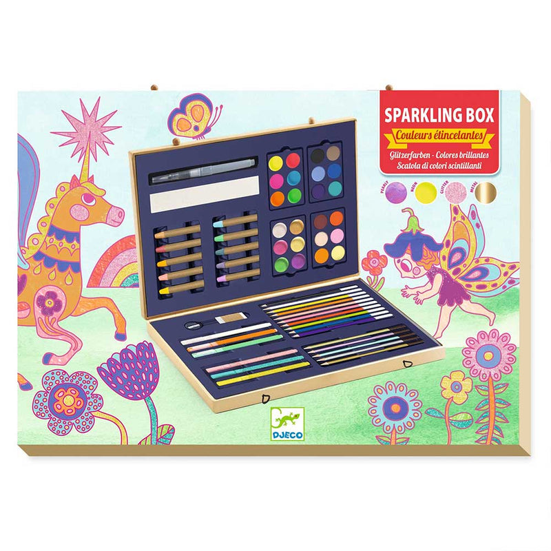 Valigetta dei Colori - Sparkling Box - Colorare con Djeco (+6 anni