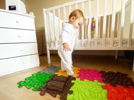 Tappeto Puzzle Sensoriale per Bambini – Centro Gioco Educativo