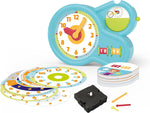 Orologio per bambini imparare a leggere l'ora e creare una sveglia!