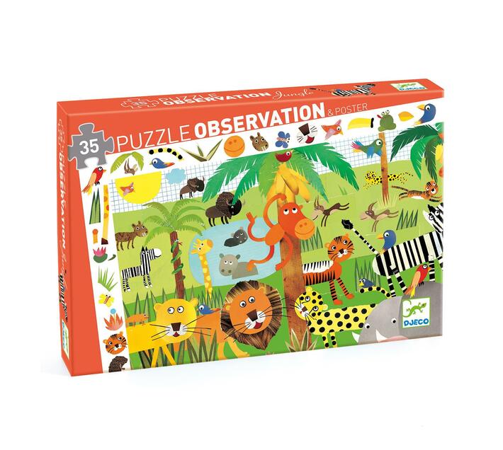 Puzzle di Osservazione - Jungle Observation (35 pz)