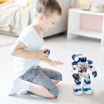 Robot con controller - Blue Rocket Patrol Hi-Tech