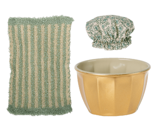 Topina alla Spa nella Tazza da Bagno - Azzurro