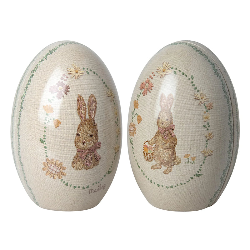 Uova di Pasqua con Teneri Coniglietti (set da 2 pezzi)